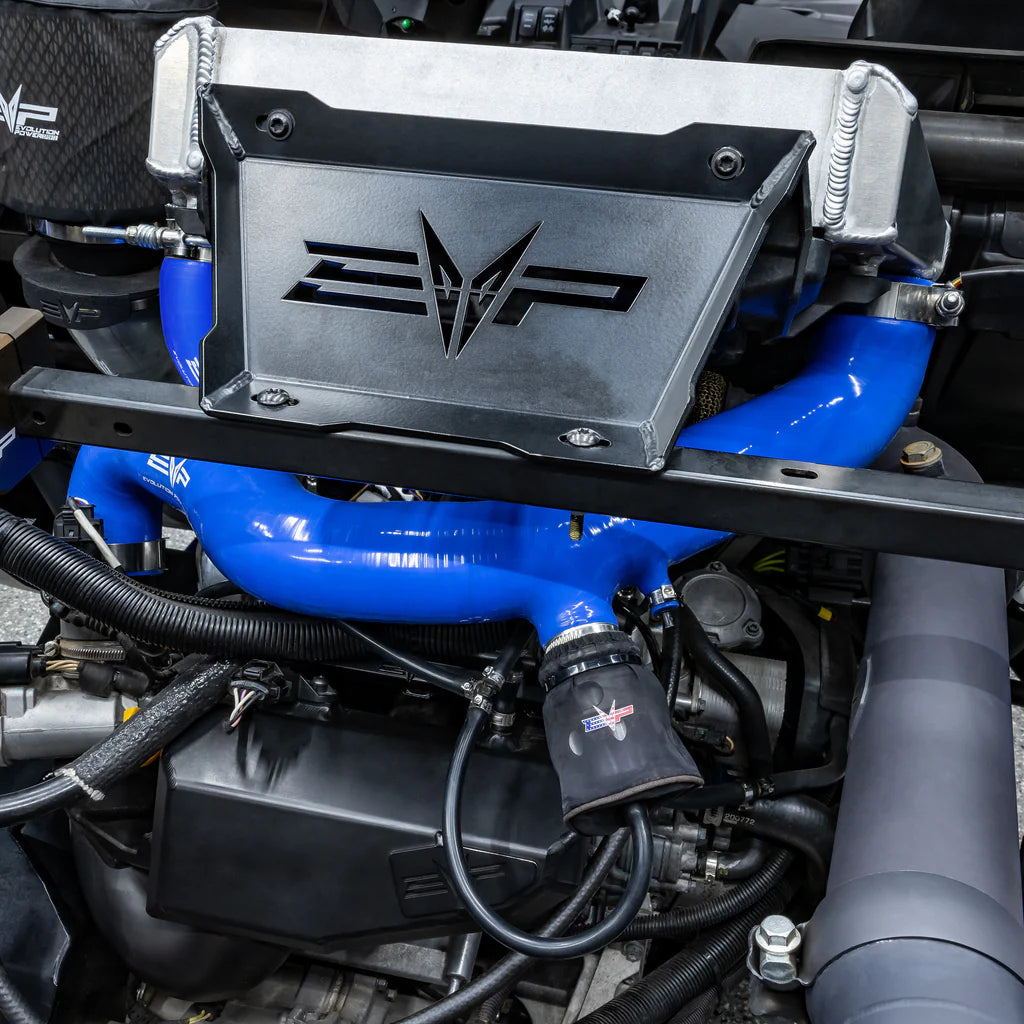 Evolution Powersports Silicone Charge Tubes With BOV Port For BRP Can-Am Maverick X3