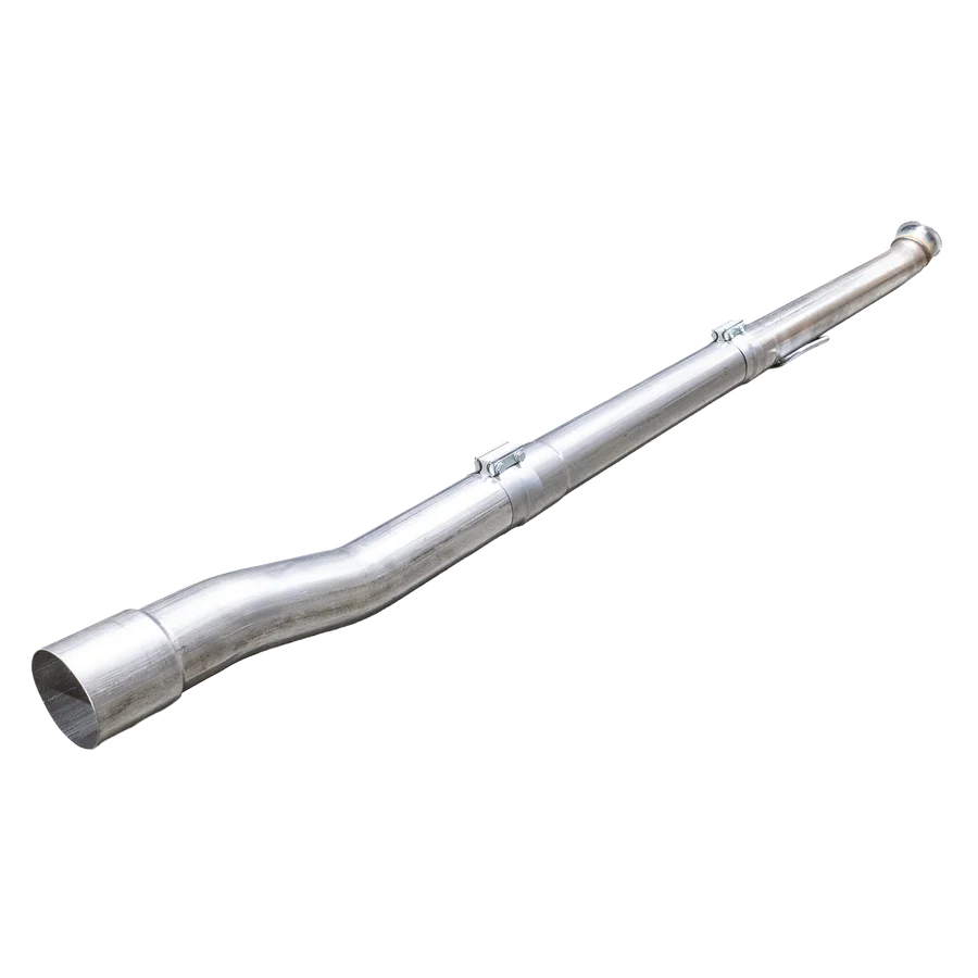 Dirty Diesel Customs 4" SS Cat & DPF Delete Pipe With No Muffler For 2019+ Dodge 6.7L Cummins (DDC-3D19)