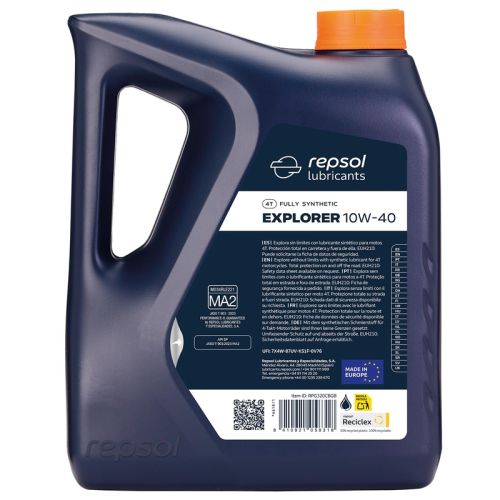 Repsol Fully Synthetic 10W-40 Explorer 4T Engine Oil