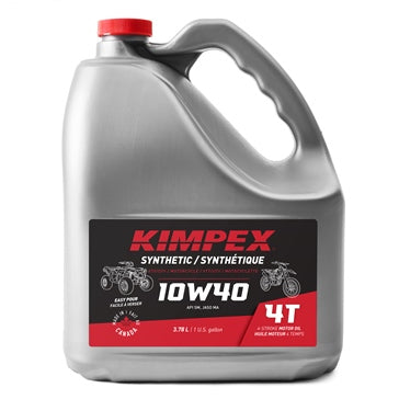 Kimpex Fully Synthetic 10W-40 Atv / Sxs / Motorcycle 4T Engine Oil
