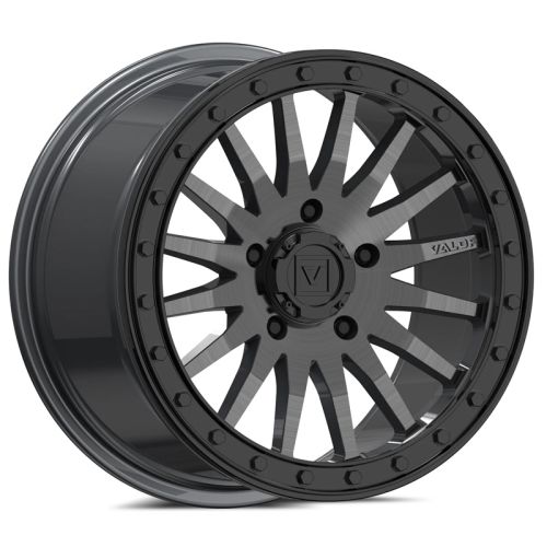 Valor V06 Beadlock Wheel (Brushed & Gunmetal)