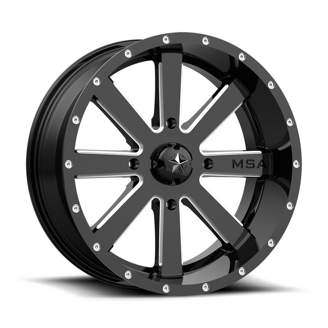 MSA Flash Wheel (Gloss Black Milled)