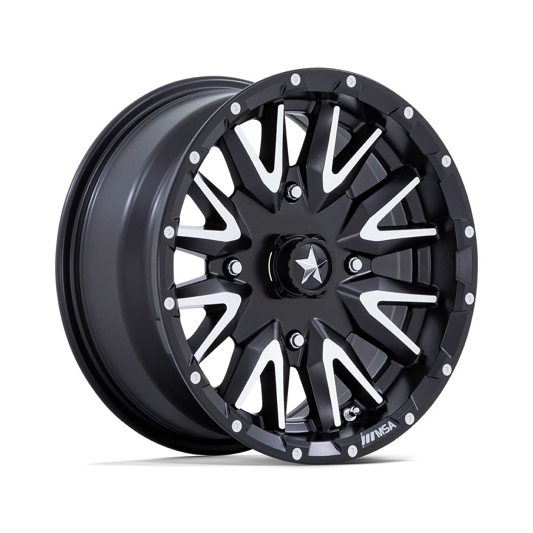 MSA Creed Wheel (Matte Black Machined)