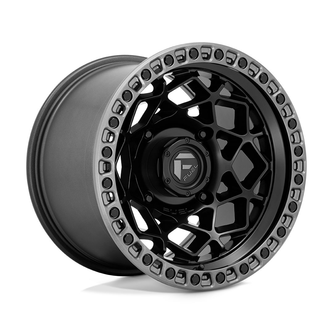 Fuel Unit Wheel (Matte Black With Gunmetal Ring)