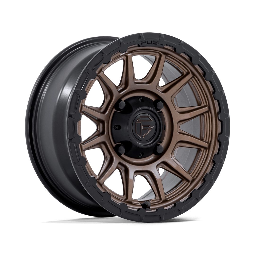 Fuel Piston Wheel (Matte Bronze With Matte Black Lip)