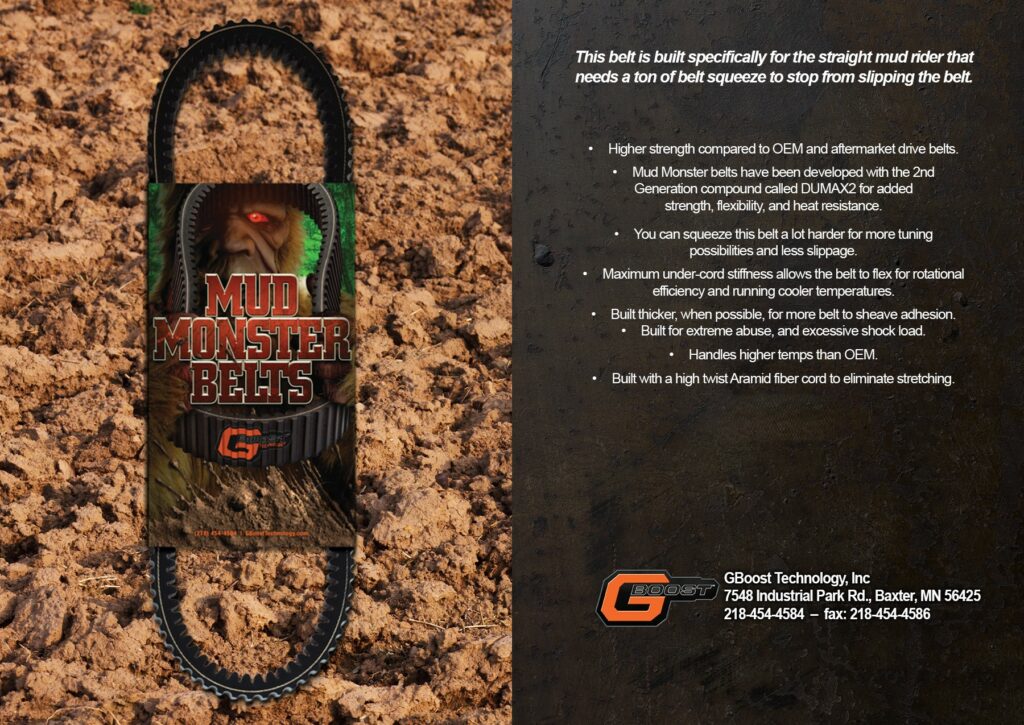 Gboost Mud Monster Belt MMKA0047-G