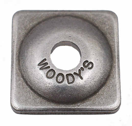 Woody's Thin Square Digger Support Plate (Two Ply)