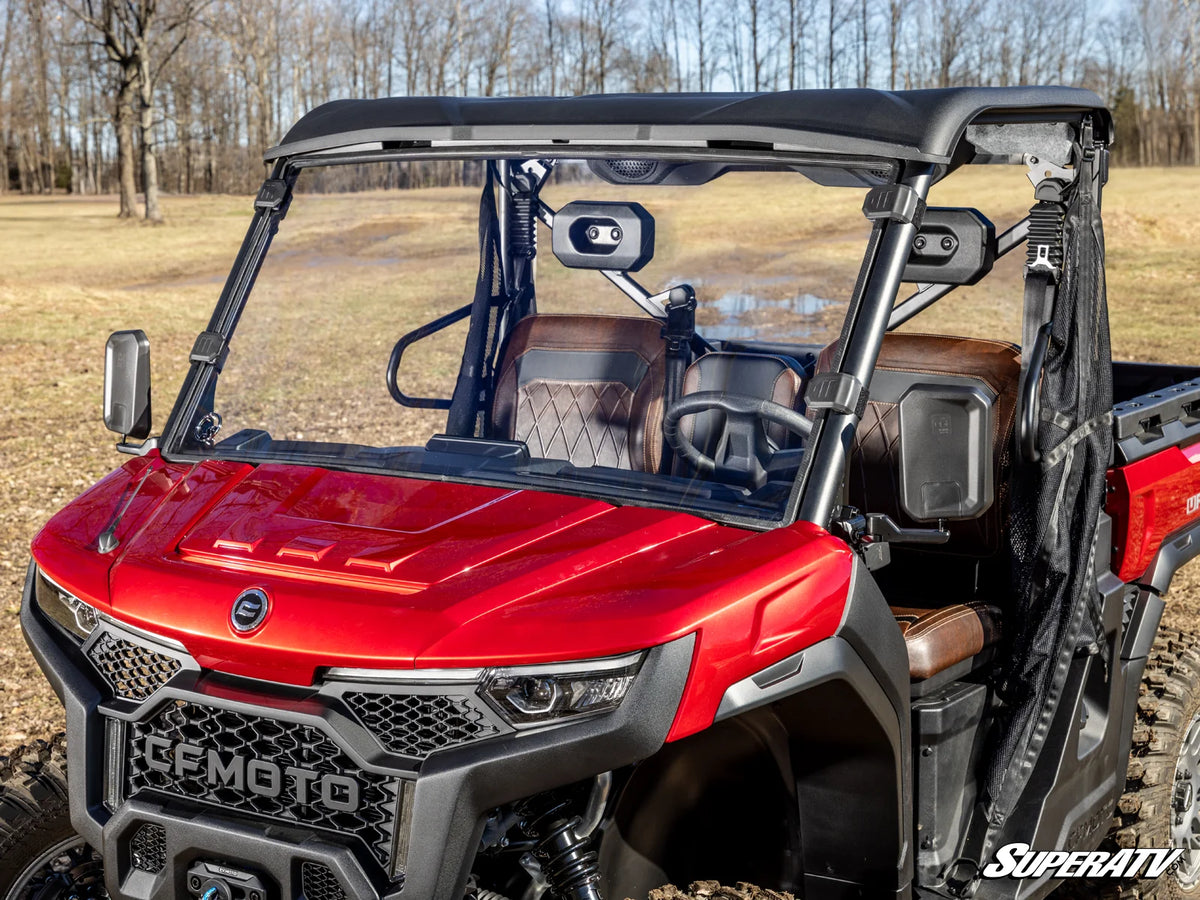 Superatv CFMoto UForce U10 Pro Scratch-Resistant Full Windshield