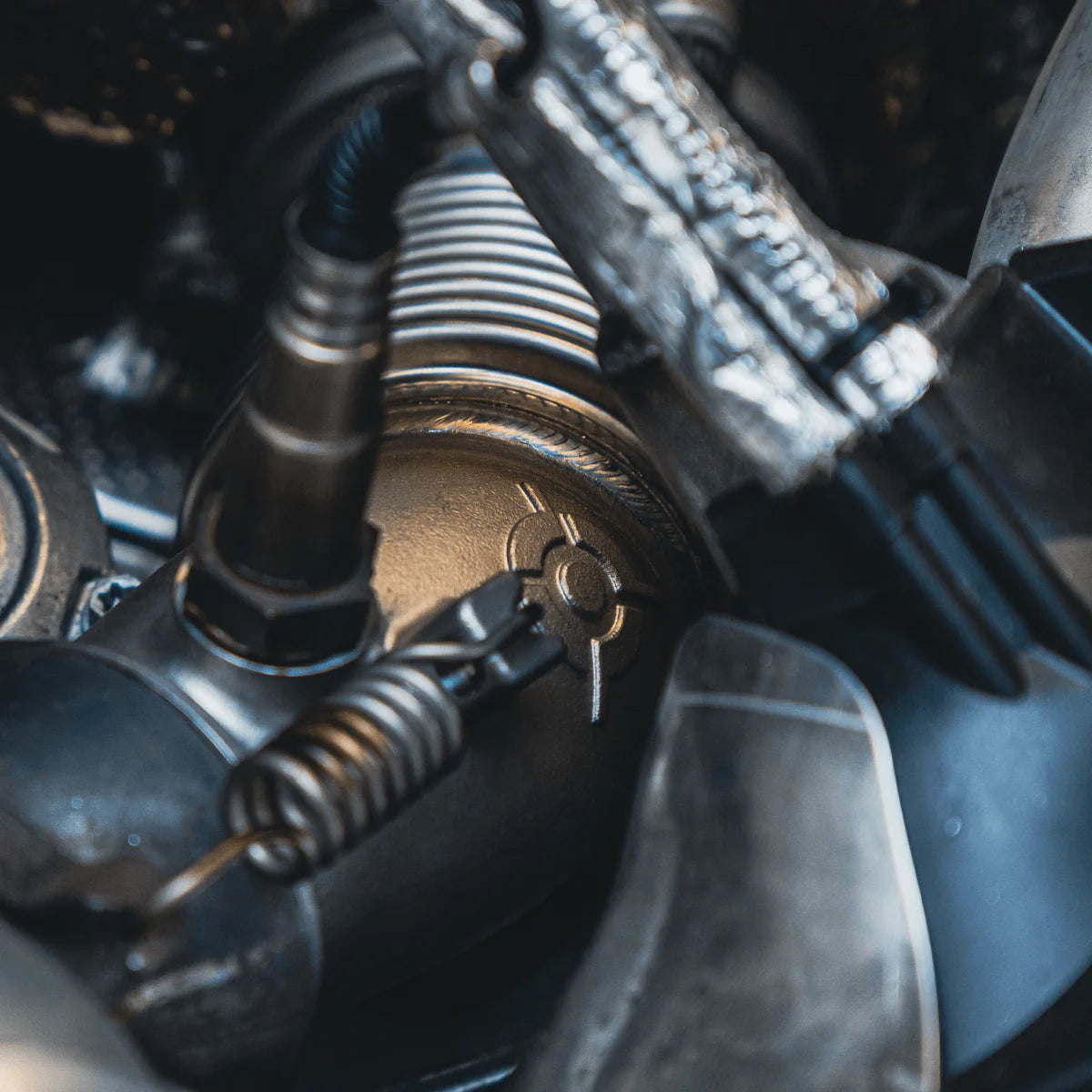 Precision EFI Upgraded Cast Stainless Steel Downpipe For BRP Ski-Doo 900 Turbo / 900 Turbo R / Mach Z