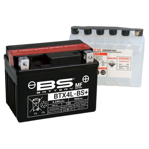 BS Battery BTX4L-BS Battery