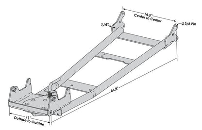 KFI Atv Mid-Mount Push Tube