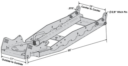 KFI Pro 2.0 Utv Square Push Tube