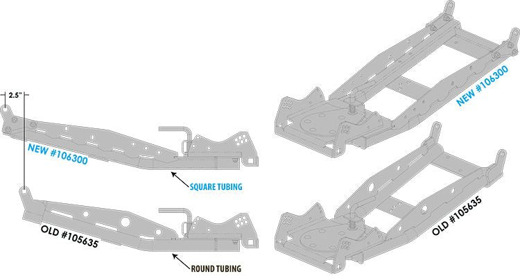 KFI Pro 2.0 Utv Square Push Tube