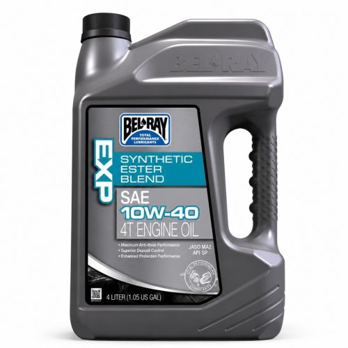 Bel-Ray Semi-Synthetic 10W-40 EXP 4T Engine Oil
