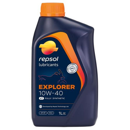 Repsol Fully Synthetic 10W-40 Explorer 4T Engine Oil