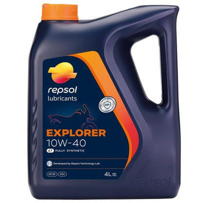 Repsol Fully Synthetic 10W-40 Explorer 4T Engine Oil