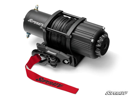 Superatv Atv & Sxs 2500lbs Winch With Wireless Remote & Synthetic Rope