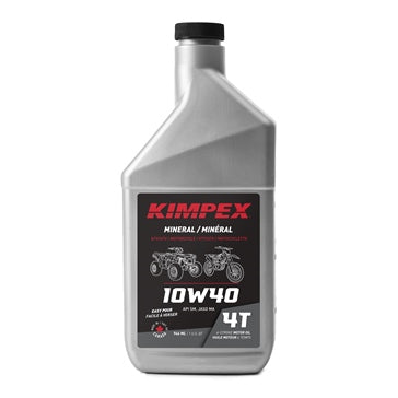 Kimpex Mineral 10W-40 Atv / Sxs / Motorcycle 4T Engine Oil