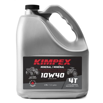 Kimpex Mineral 10W-40 Atv / Sxs / Motorcycle 4T Engine Oil
