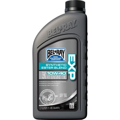 Bel-Ray Semi-Synthetic 10W-40 EXP 4T Engine Oil