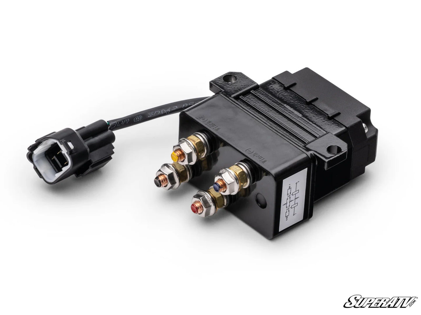 Superatv Atv & Sxs 4500lbs Winch With Wireless Remote & Synthetic Rope