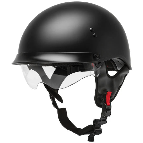 Gmax HH-65 Twin Full Dressed Half Helmet