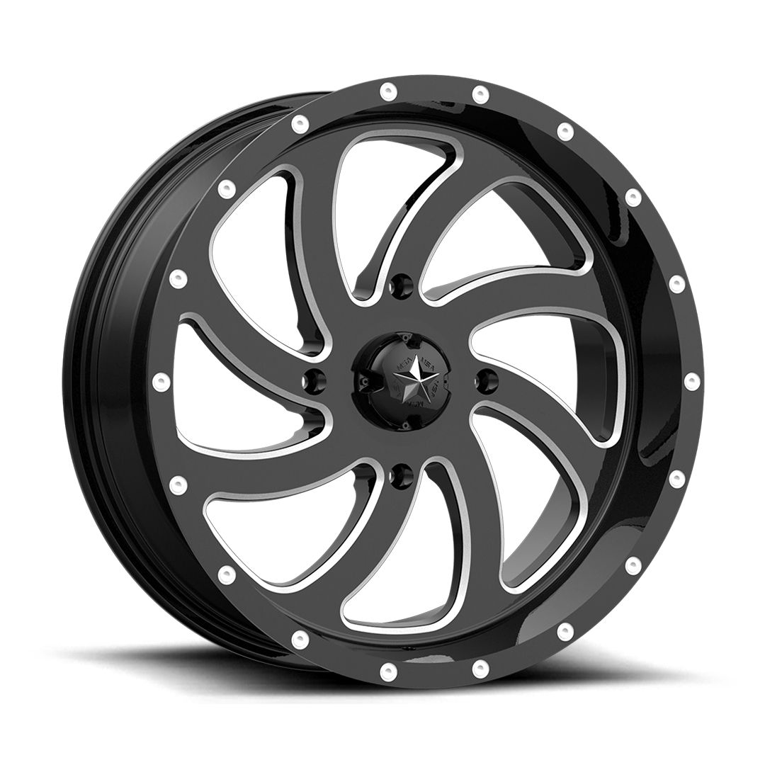 MSA Switch Wheel (Gloss Black Milled)