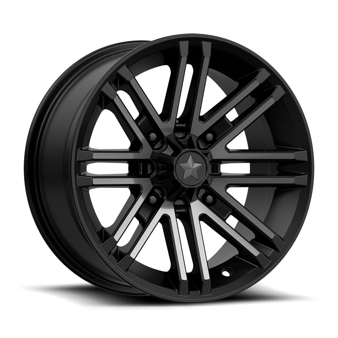 MSA Rogue Wheel (Satin Black With Titanium Tint)