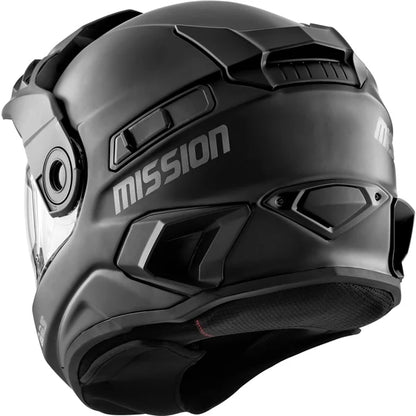 CKX Mission Free-Face Helmet Solid (Matte Black)
