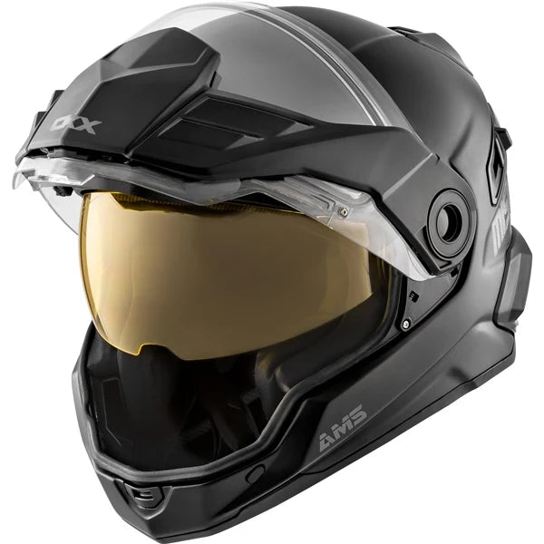 CKX Mission Free-Face Helmet Solid (Matte Black)