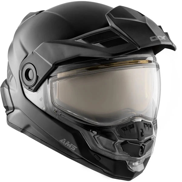 CKX Mission Free-Face Helmet Solid (Matte Black)
