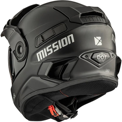 CKX Mission Free-Face Helmet Smoke