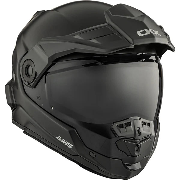 CKX Mission Free-Face Helmet Smoke