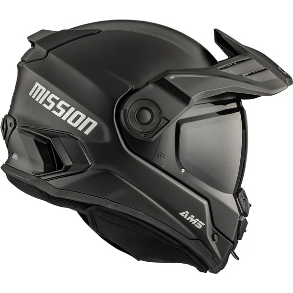 CKX Mission Free-Face Helmet Smoke