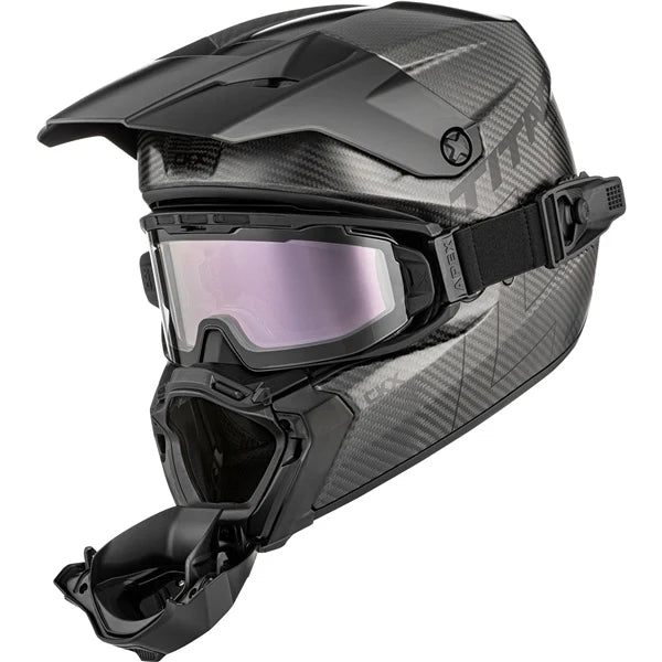 CKX Titan AMS Carbon Pro Helmet Solid - Apex Goggle included