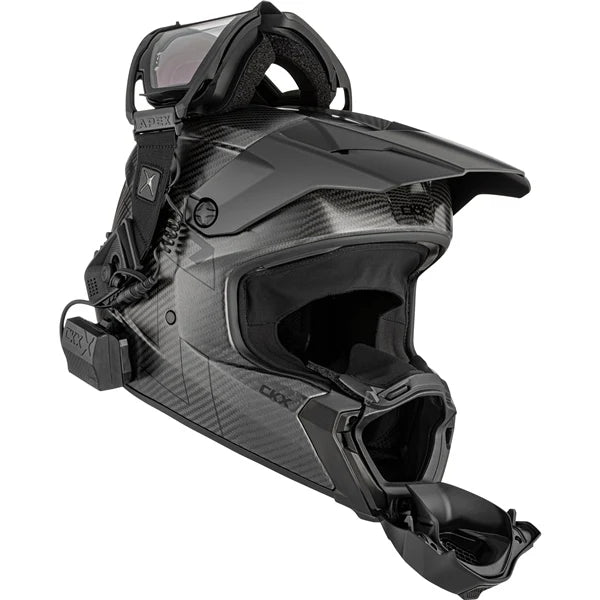 CKX Titan AMS Carbon Pro Helmet Solid - Apex Goggle included