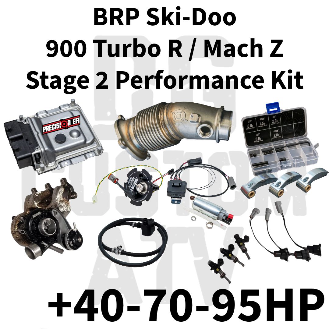 DG Custom Atv BRP Ski-Doo 900 Acxe Turbo R / Mach Z Stage 2 Performance Kit