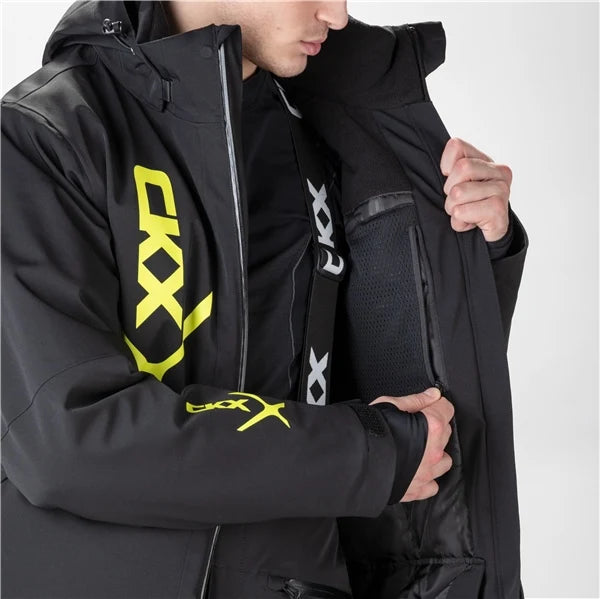 CKX Alaska Men Jacket (Black/Yellow)