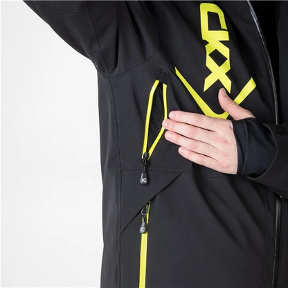 CKX Alaska Men Jacket (Black/Yellow)