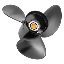 Solas Amita 3 Aluminum Propeller For Suzuki 8-20HP / 2-1-2" Gearcase (10 Tooth Spline & Thru Hub Exhaust)