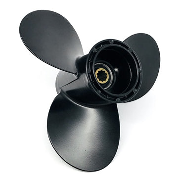 Kimpex Aluminum Propeller For Suzuki 8-20HP 10 Tooth Spline & Thru Hub Exhaust