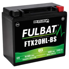 Fulbat Battery FTX20HL-BS