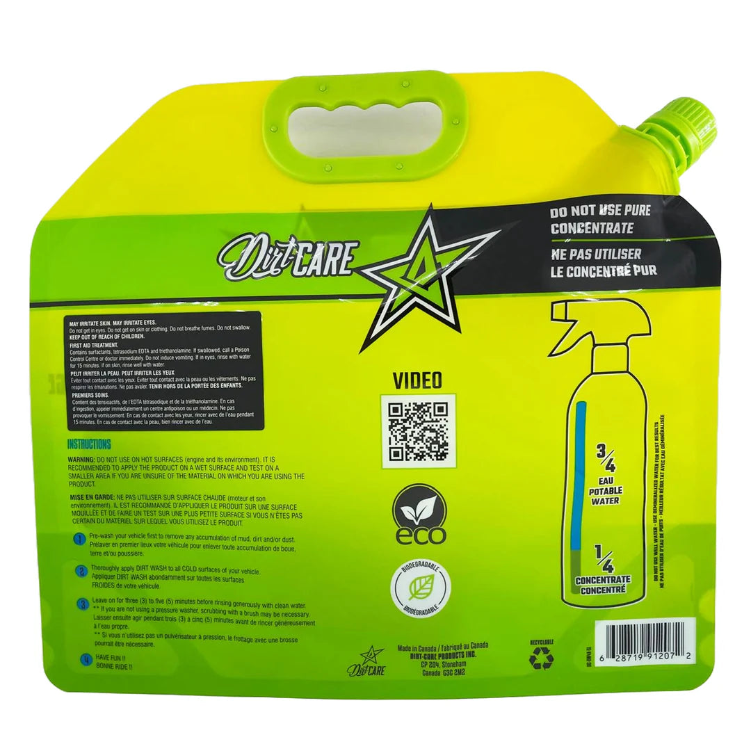 Dirt-Care Dirt Wash Cleaner 4X Concentrate