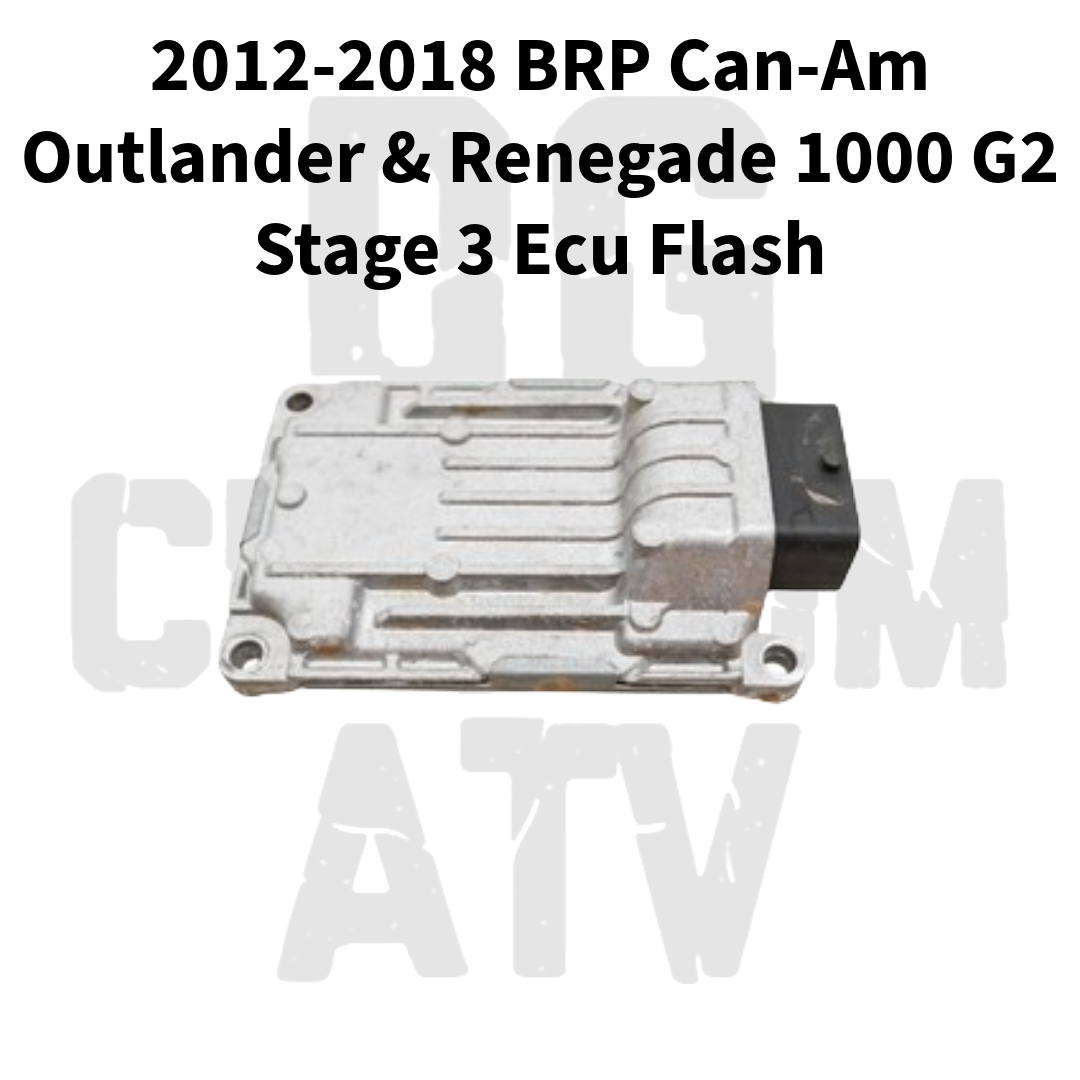 DG Custom Atv Ecu Flash Stage 3 For 2012-2018 BRP Can Am Outlander & Renegade 1000r G2 (Full Exhaust System)