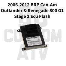 DG Custom Atv Ecu Flash Stage 2 For 2006-2012 BRP Can Am Outlander & Renegade 800 G1 (Slip On Exhaust)