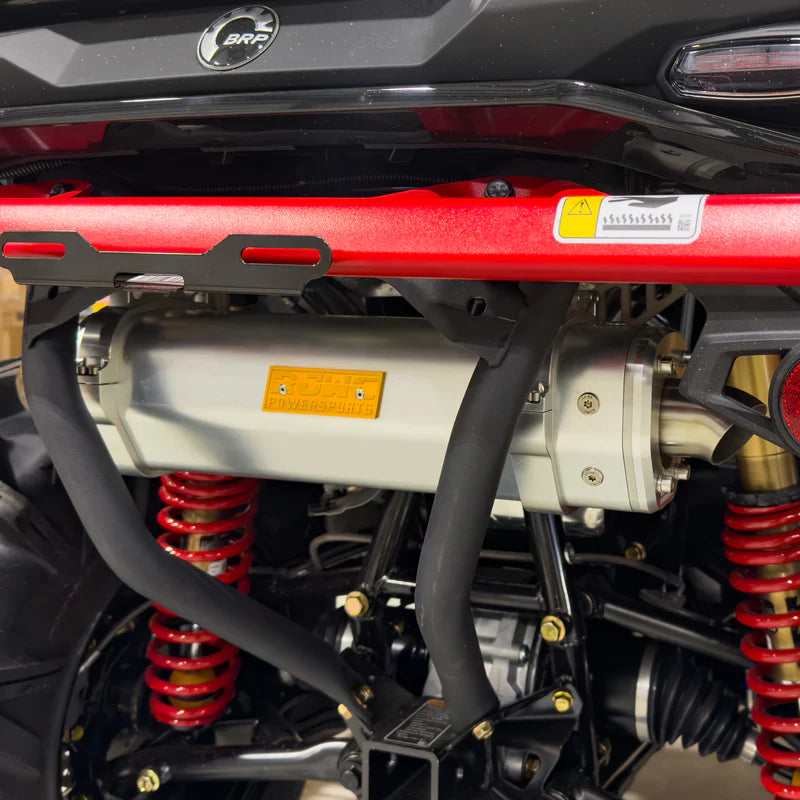 RJWC Single Slip On Exhaust For 2025+ BRP Can-Am Outlander 850 & 1000 G3