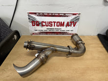 DG Custom Atv Electric Side Dump Bypass Pipe For BRP Can-Am Maverick X3