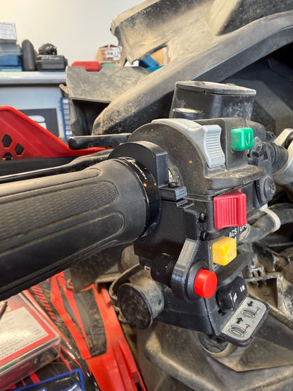 DG Custom Atv 7/8" Handle Bar Mount With Momentary Push Button