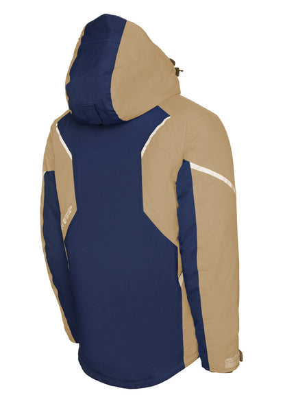 Sweep Recon Snowmobile Jacket (Dark Blue/Sand)