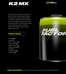 Fuel Factory K2 MX Race Fuel